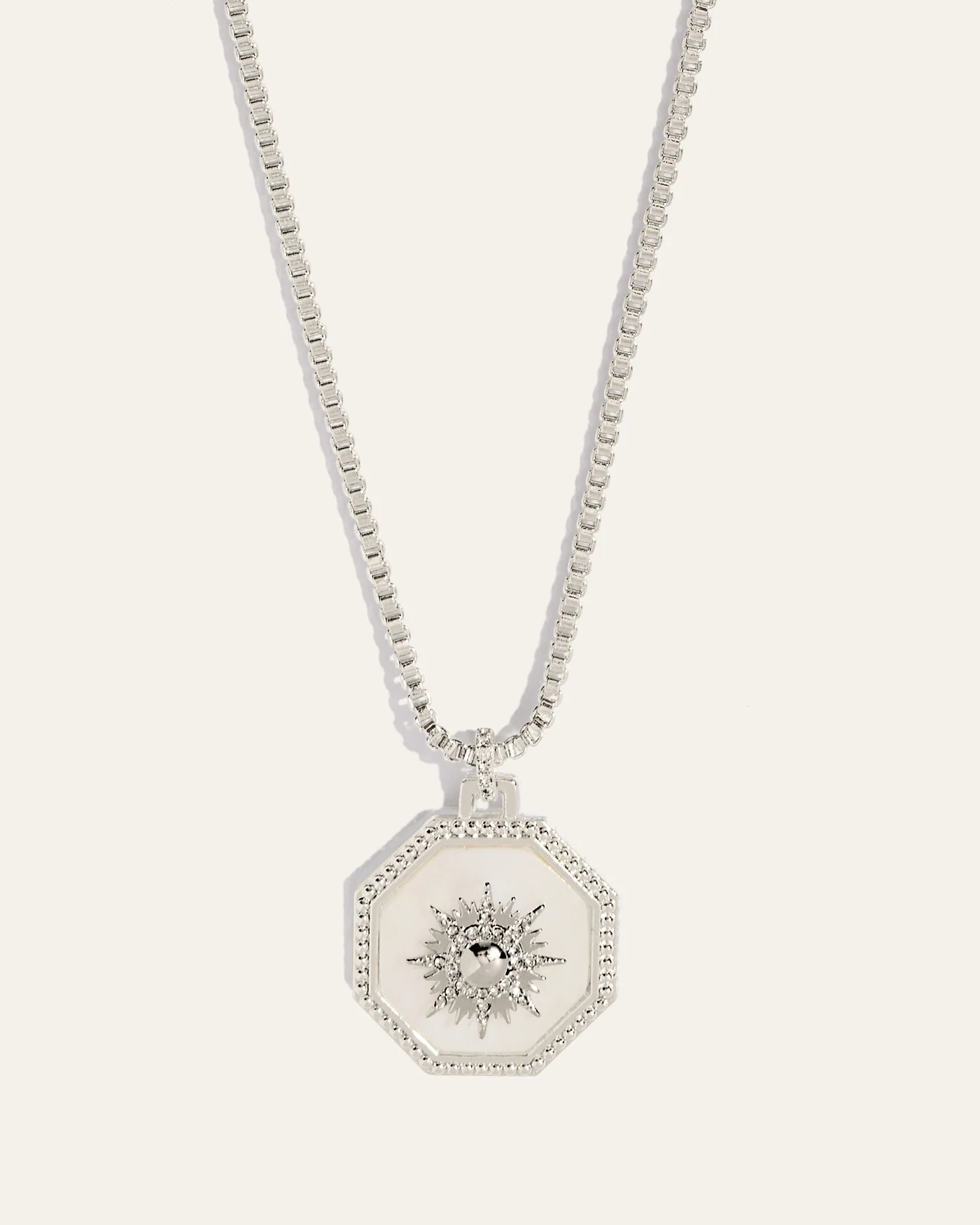 Estelle Celestial Reversible Sun and Moon Pendant Necklace