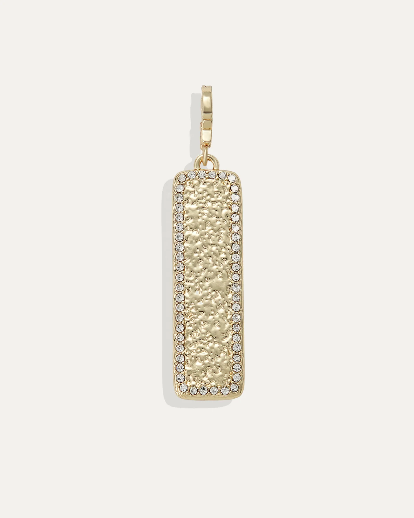 Starry Night Charm Reversible 12k Gold-Plated Brass Charm