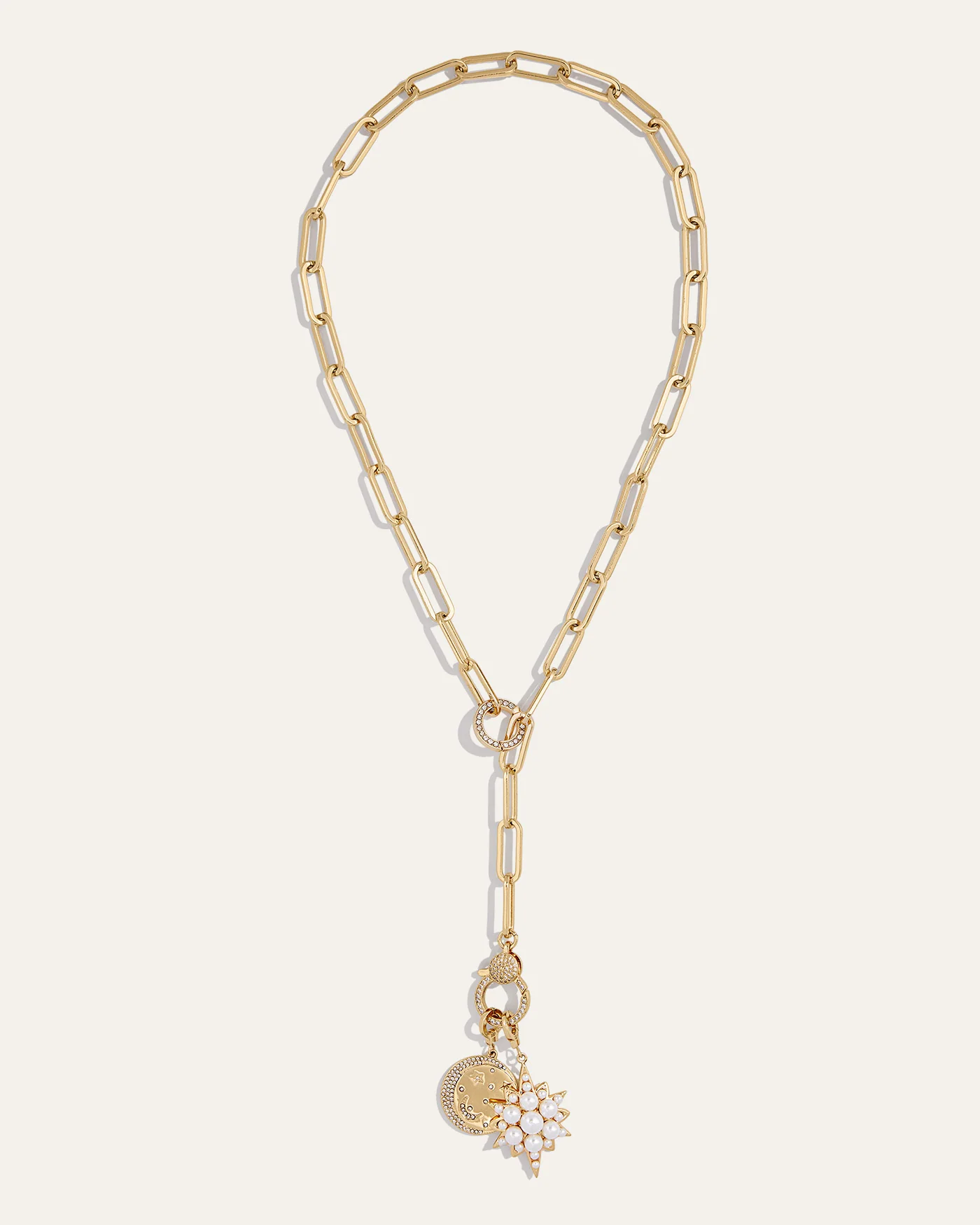 Jane Pave Lariat Convertible Chain