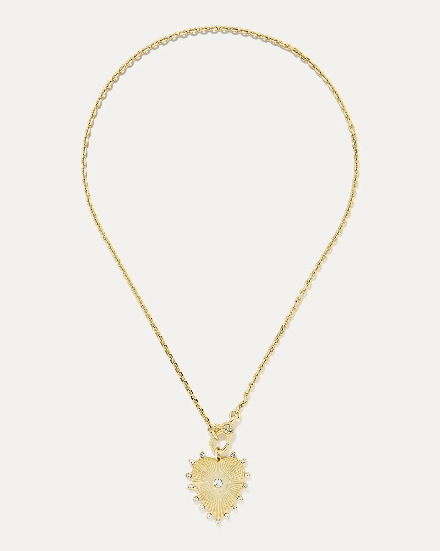 Stevie Heart Necklace with Removable Heart Charm