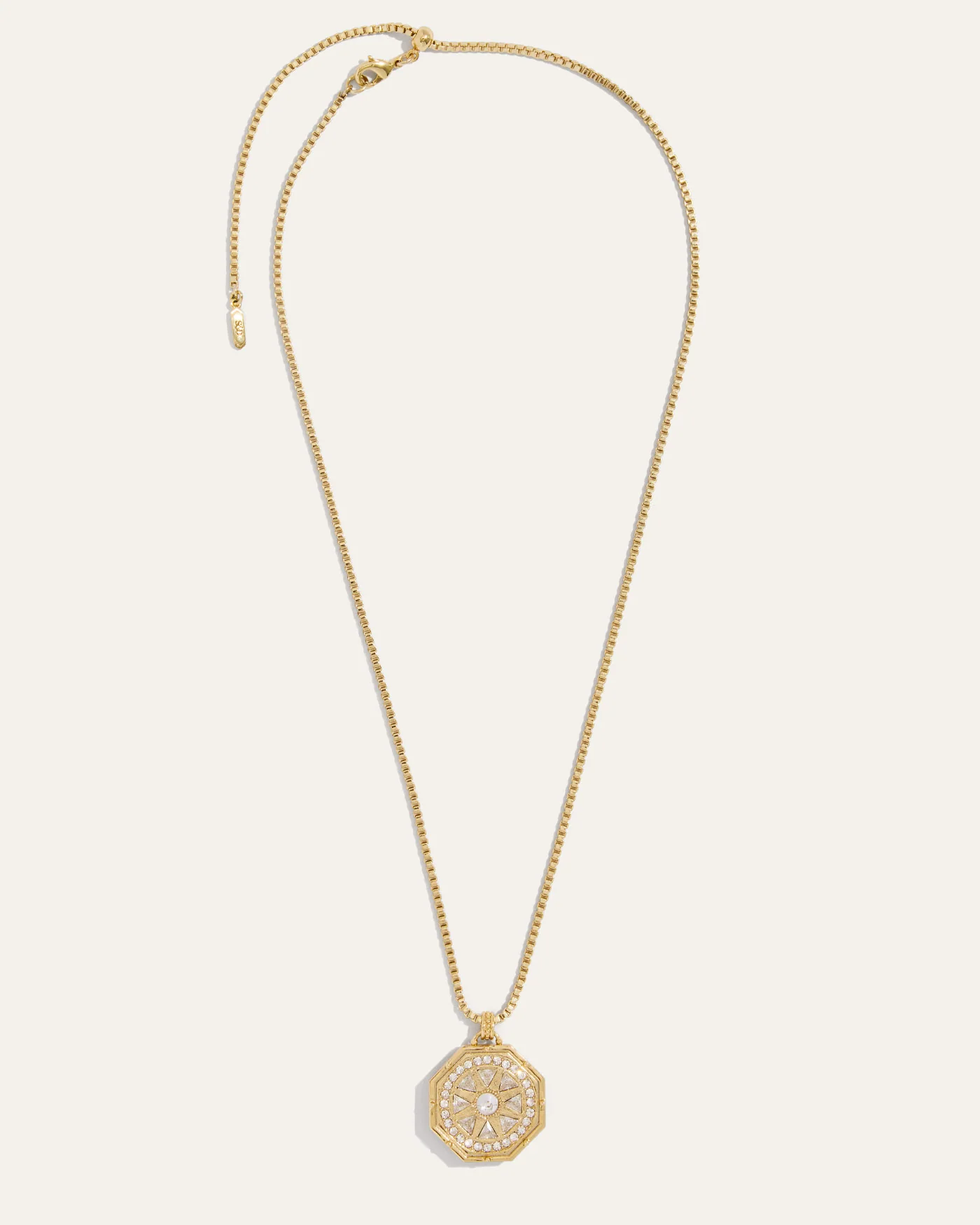 Capri Reversible Pendant Necklace with Multi-Color Stone Inlay