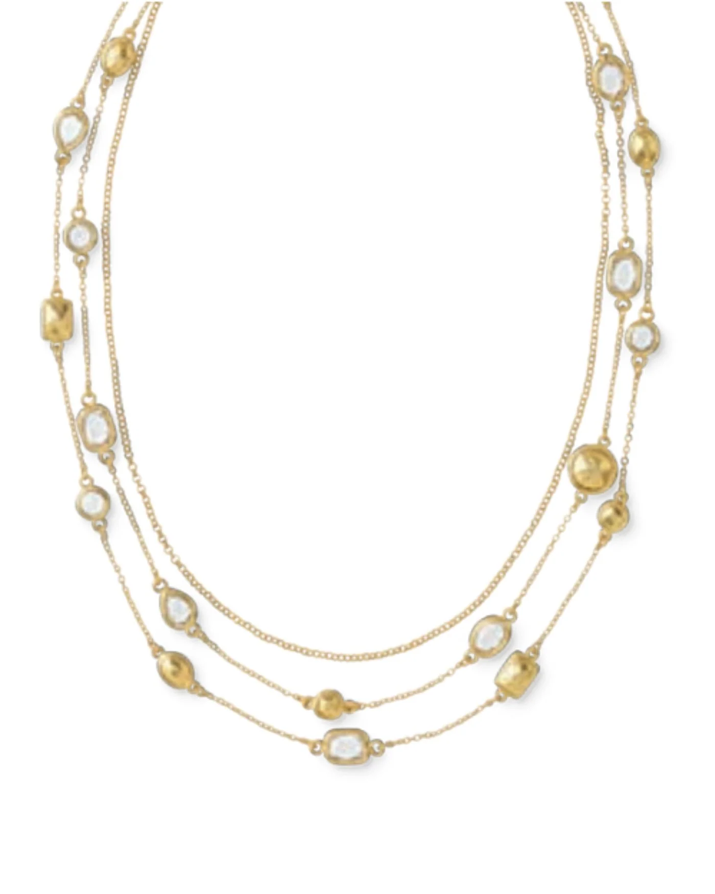 Haley Long Gold Necklace from Stella & Dot