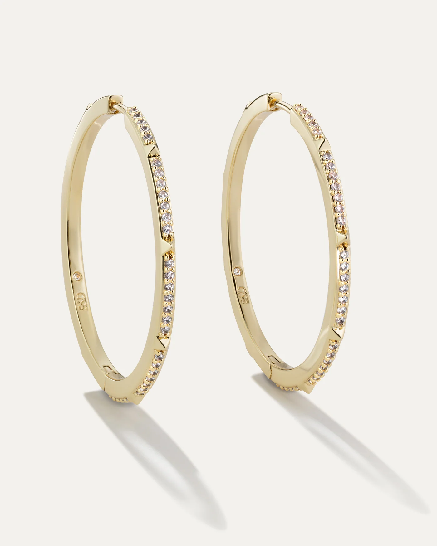Charlotte Renegade Hoop Earrings in the Largest Size, 1.5 Inch