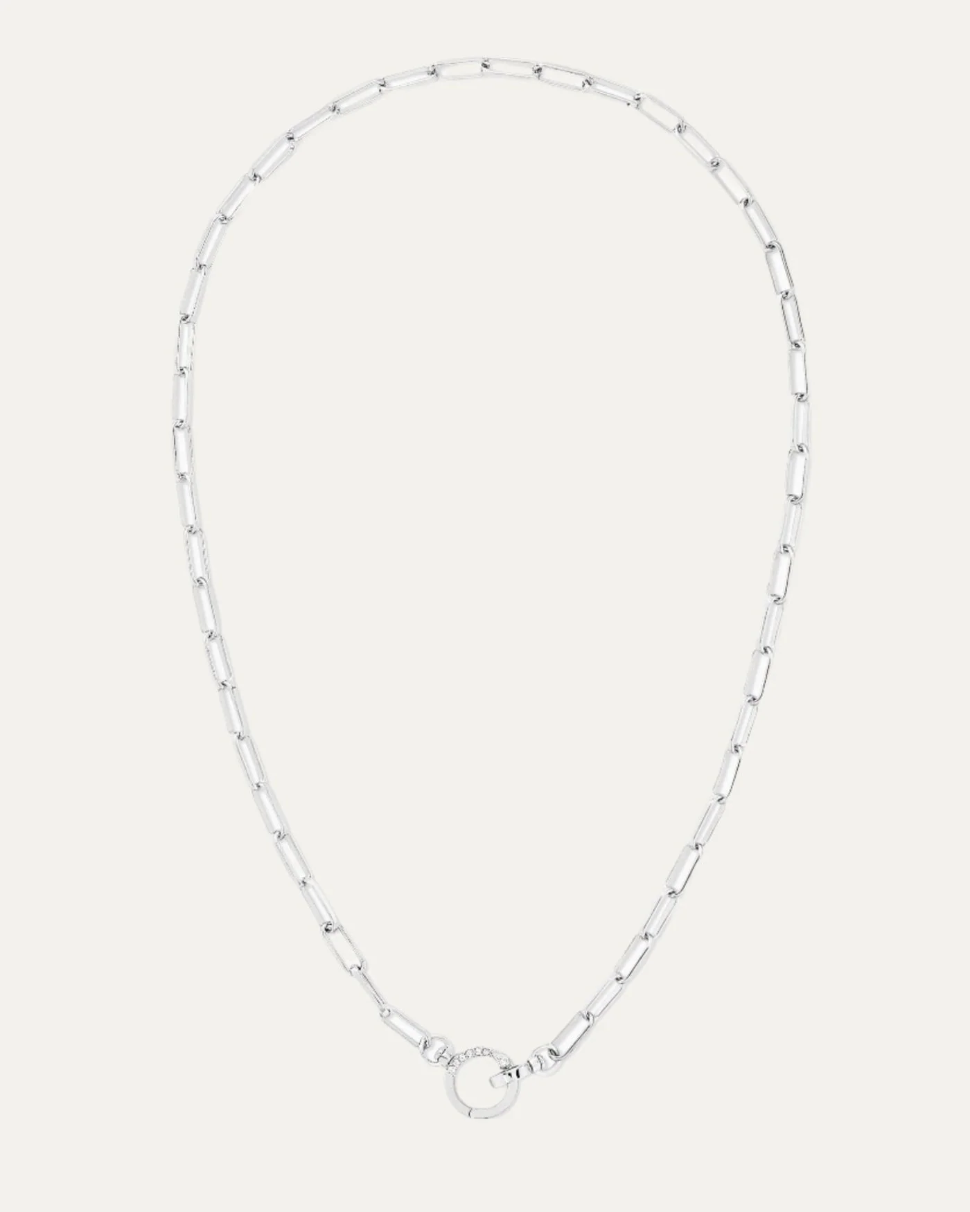 Tatum Convertible Lariat Chain Necklace in Gold or Rhodium