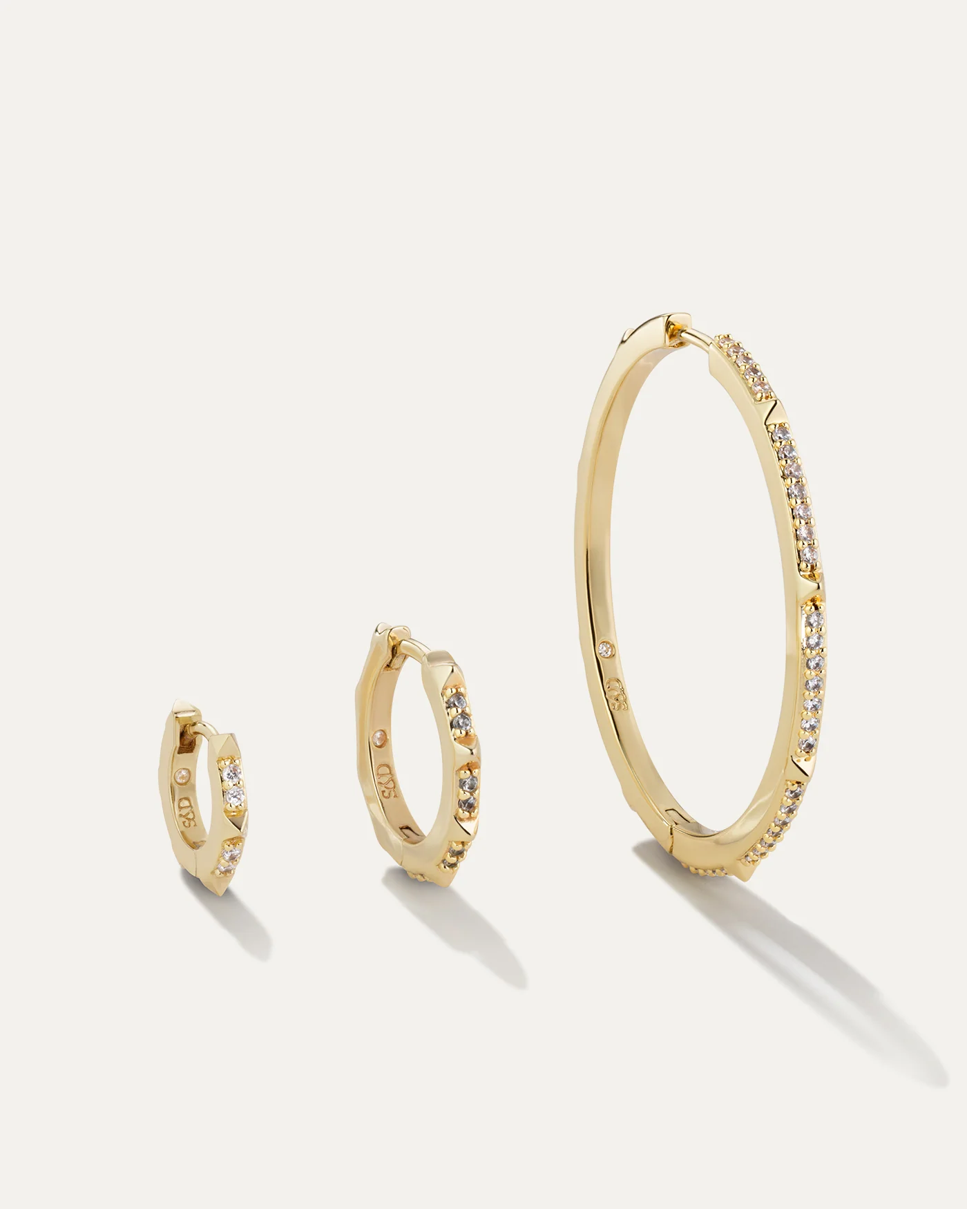 Charlotte Renegade Hoop Earrings in the Largest Size, 1.5 Inch